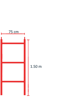 Andamio Estrecho 0.75 m. X 1.5 m.